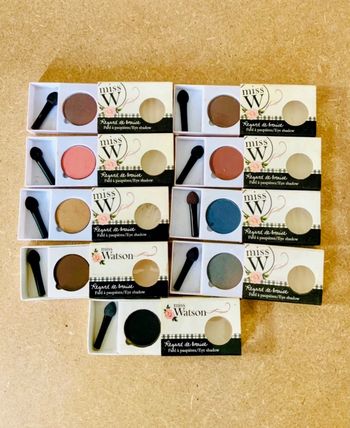 Fards à paupières Miss W / Miss Watson – Neufs