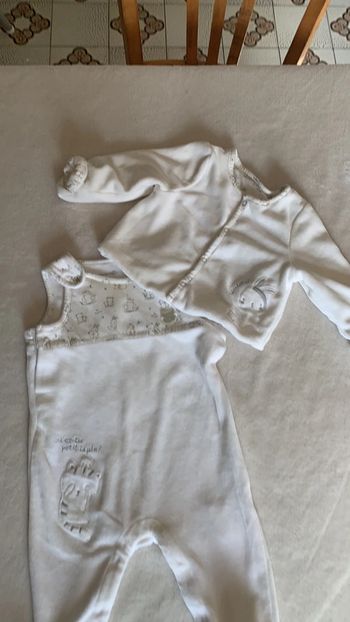 Combinaison et gilet 6 mois Sergent Major