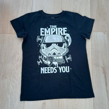 T-shirt noir star wars funko pop M