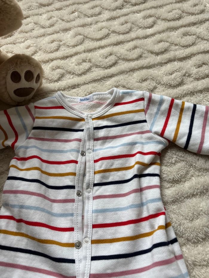 Pyjama Monoprix 3 mois ouverture devant - photo numéro 3