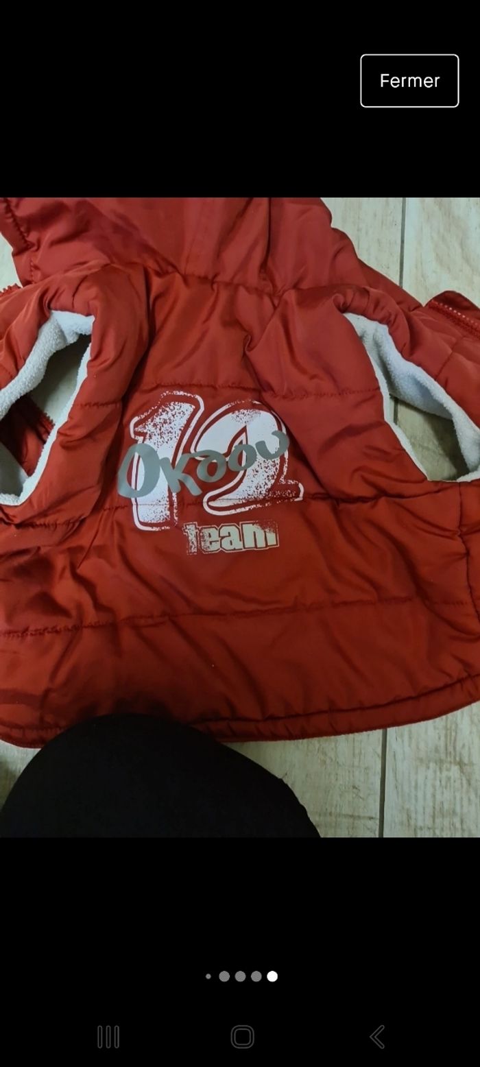 Blouson sans manches 74 cm 9/12 mois - photo numéro 6