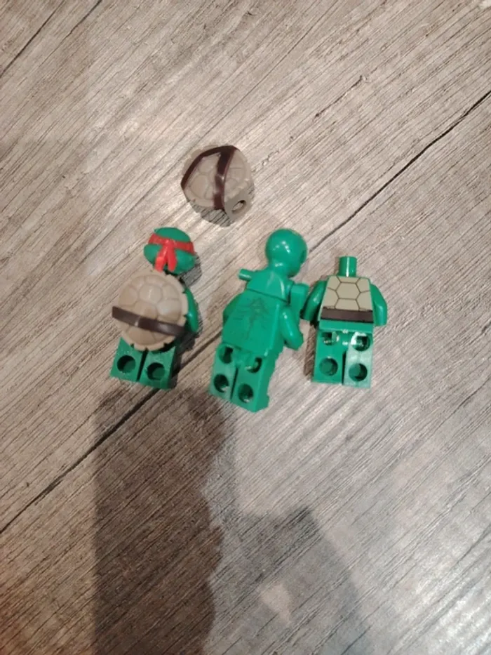 Lot figurines lego tortues ninja vrac incomplètes - photo numéro 2