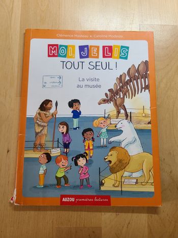 Livre moi je lis tout seul la visite au musée