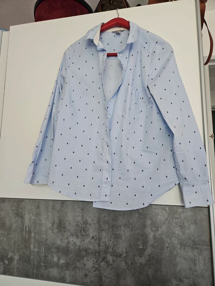 Chemise bleue - photo numéro 3