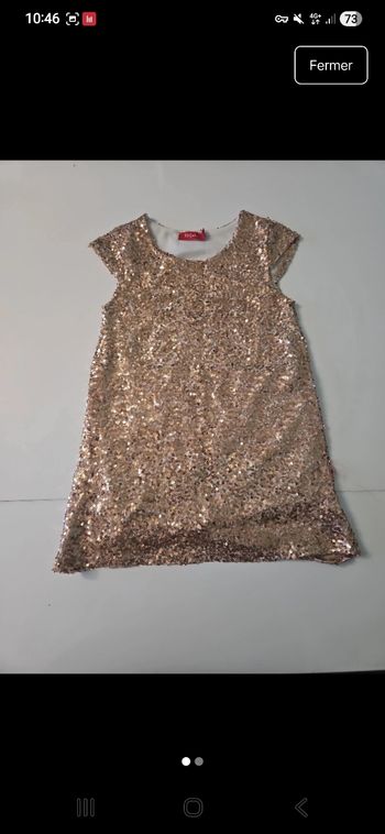 Robe a sequin