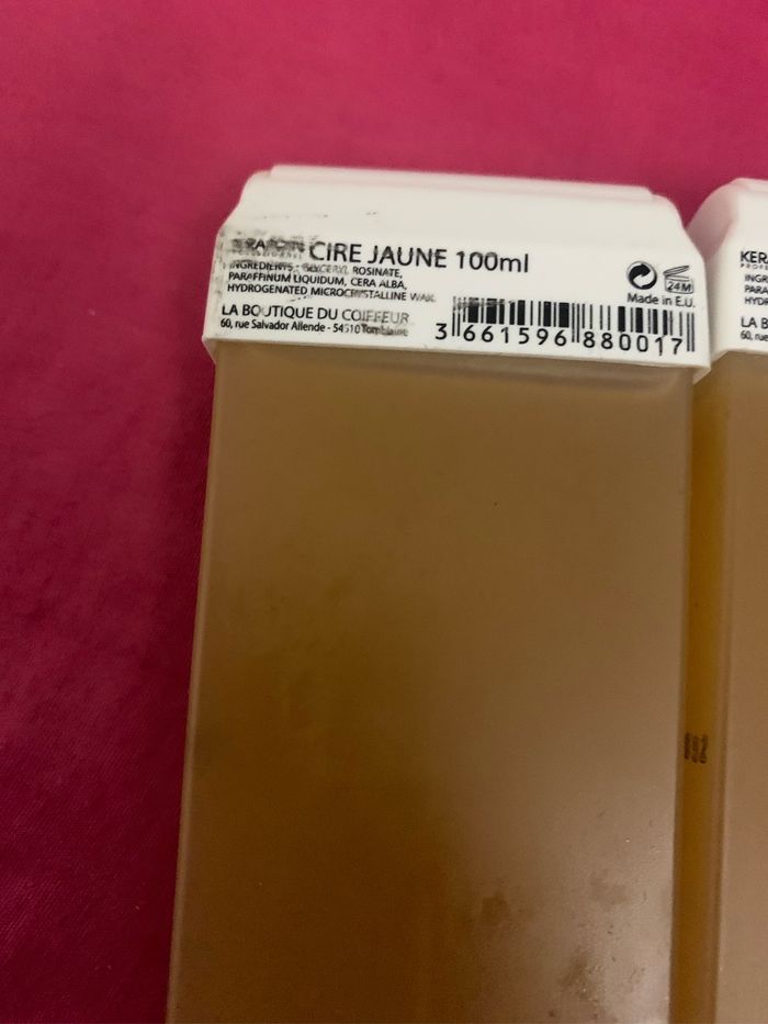 Lot de 2 cire miel - photo numéro 2