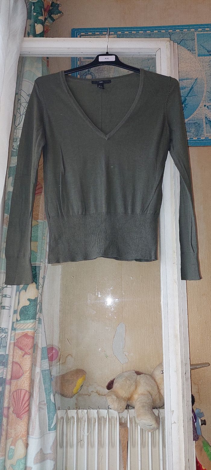 Pull vert h&M