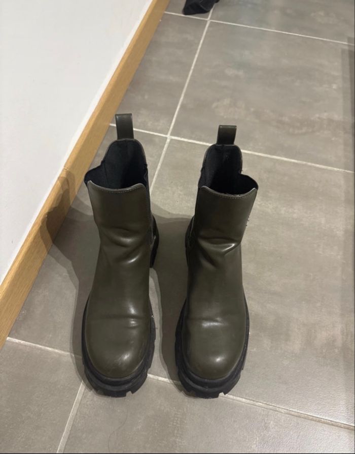 Bottines kaki - photo numéro 2