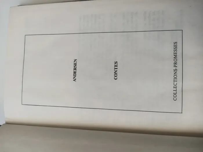 Livre Hans Christian Andersen contes (collection promesses / éditions d'antan ) - photo numéro 7