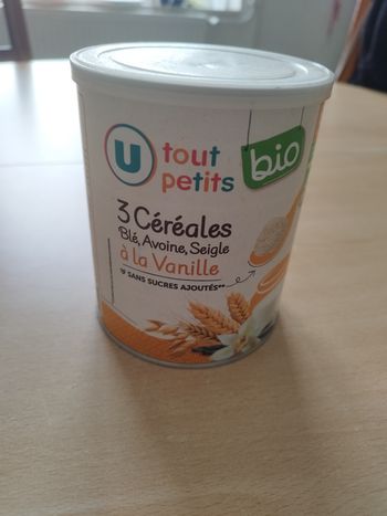 Boîte céréales bébé