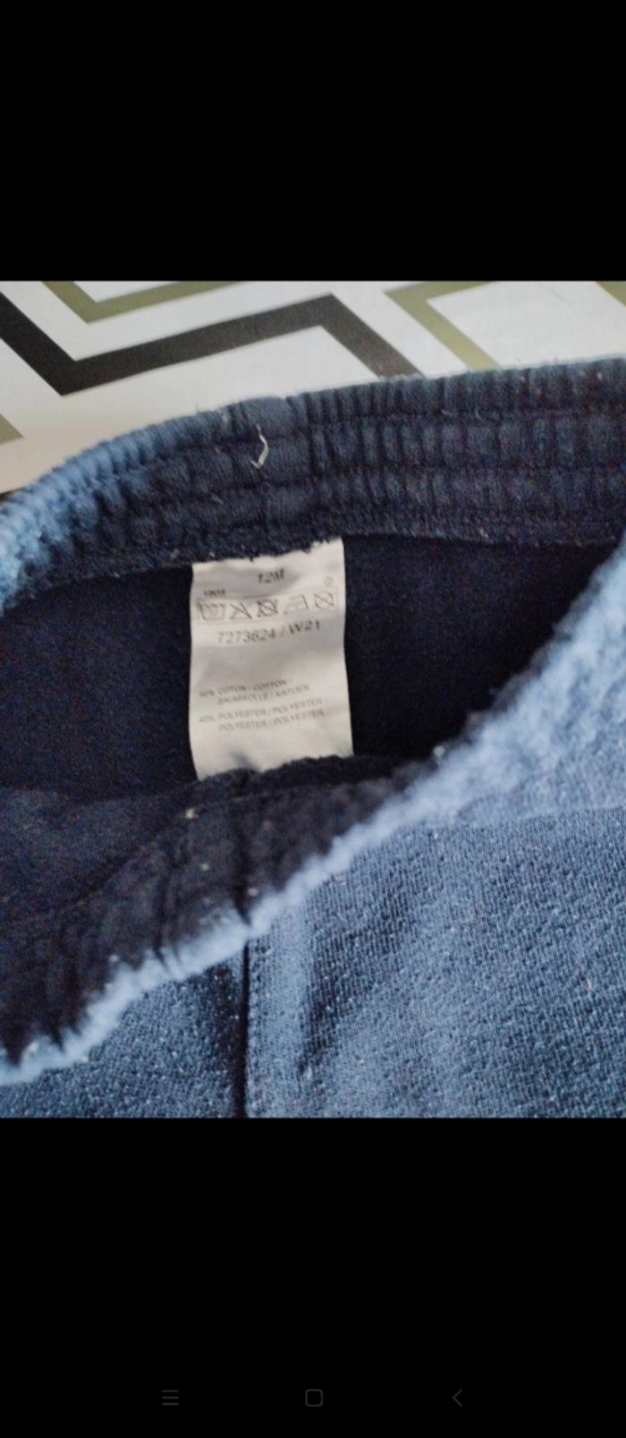 Pantalon bébé garçon 12 mois - photo numéro 2