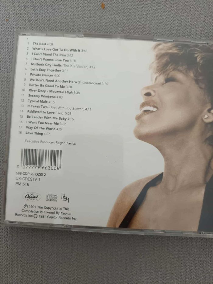 CD Tina Turner Simply the Best - photo numéro 3