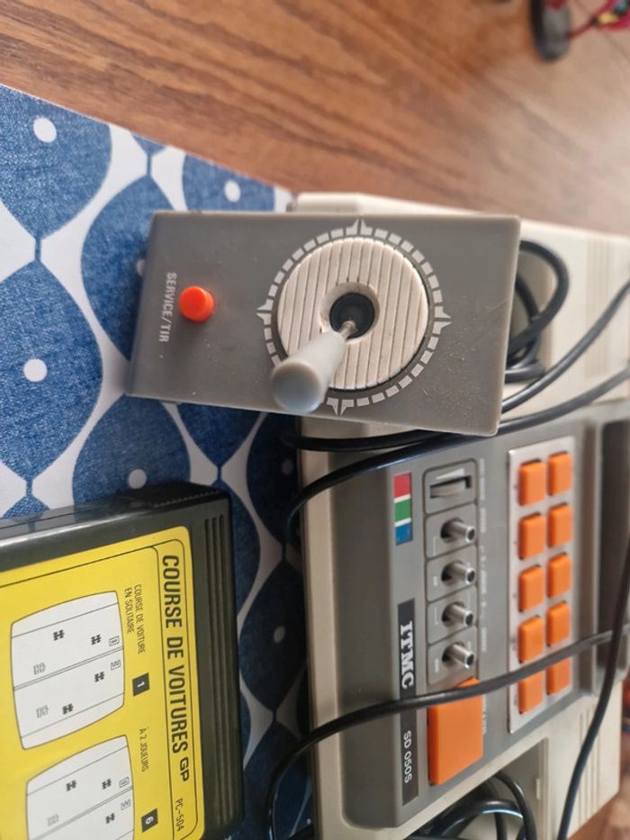 Ancienne console de jeux itmc vintage sd050s et 1 jeu - photo numéro 5