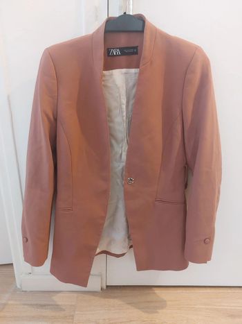 Ensemble tailleur Zara - vieux rose - taille 36