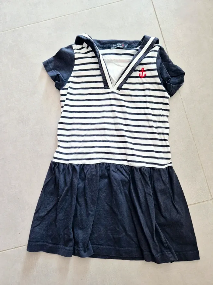 Robe marinière 6 ans