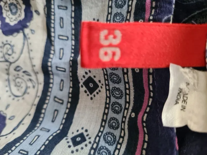 Robe fine imprimée H & M Taille 36 Neuve - photo numéro 4
