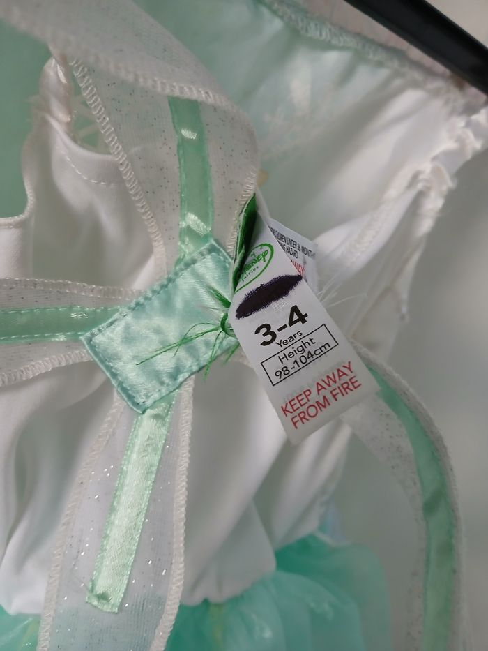 Deguisement fée clochette 3/4 ans - photo numéro 4