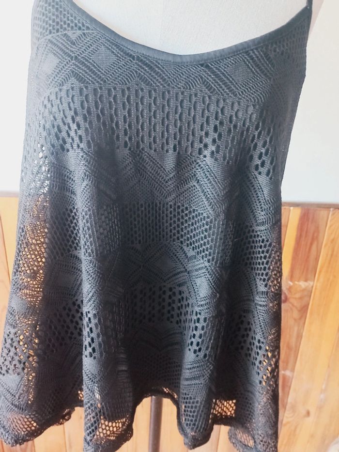 Débardeur dentelle noire doublé - photo numéro 2