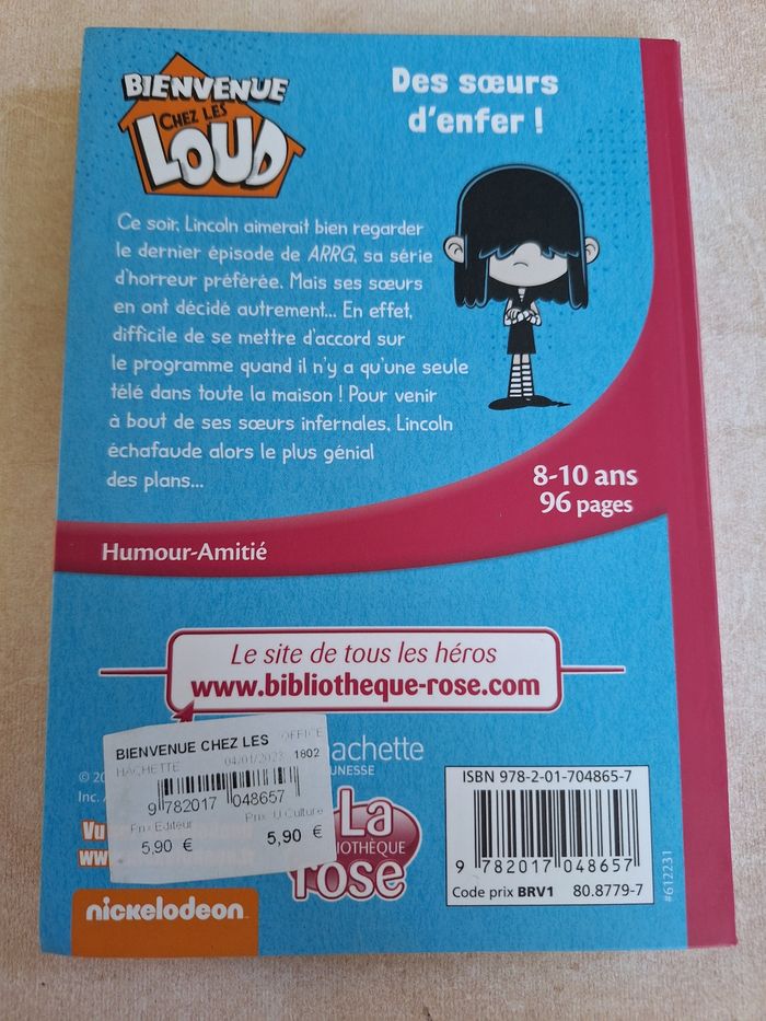 Livre enfant Bienvenue chez les Loud - photo numéro 2