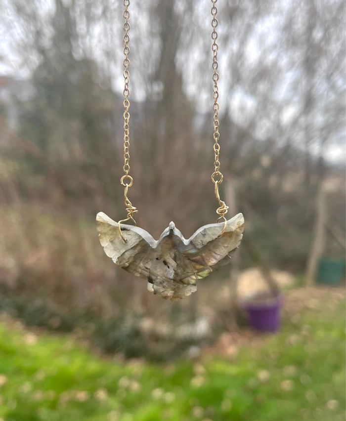 Collier phœnix Labradorite - photo numéro 3