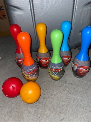 Jeu de quilles Cars
