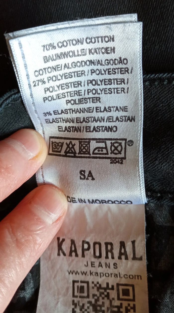 Bermuda Femme Kaporal Noir Taille 41 - photo numéro 9