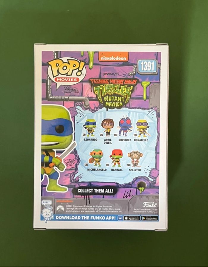 Pop! Tortue ninja - Leonardo 1391 - photo numéro 3