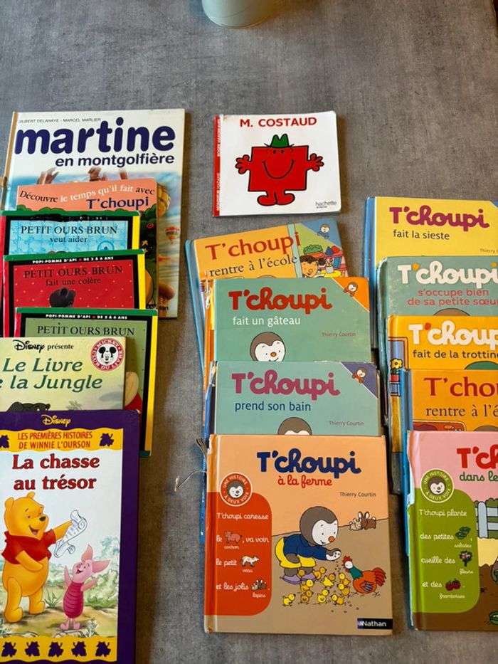 Lot de 17 livres enfants