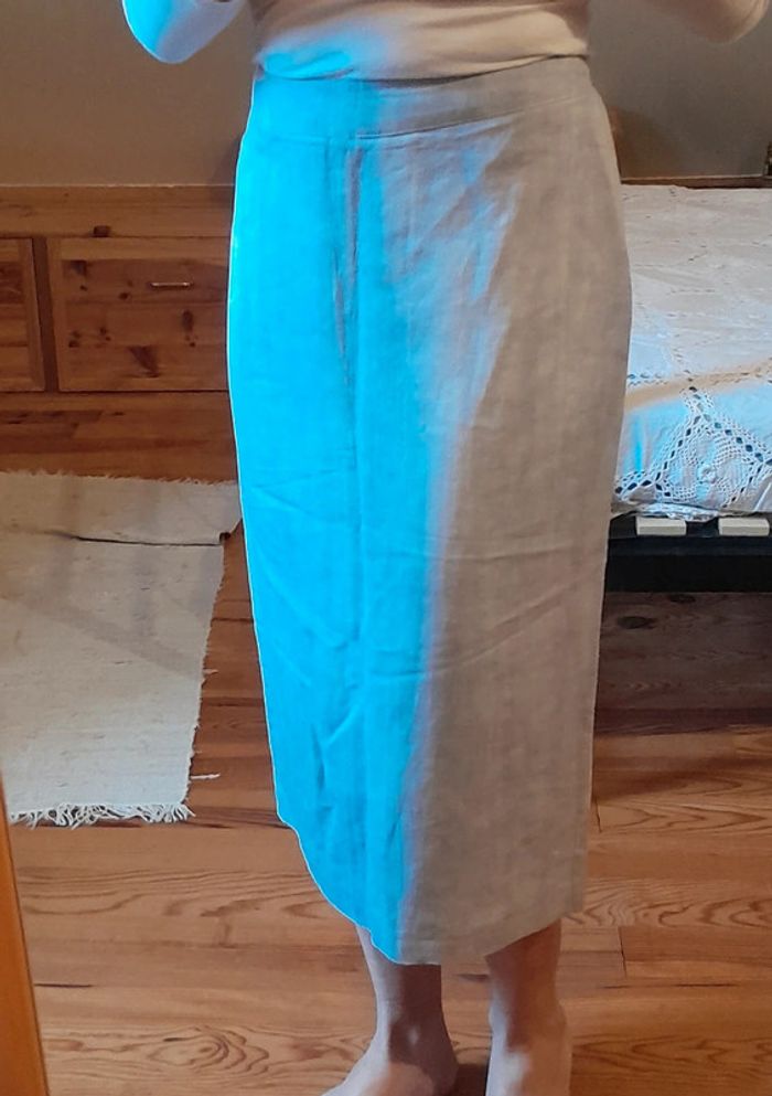 Jupe mi longue en lycra