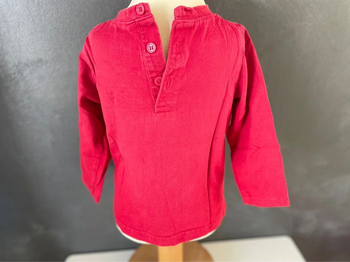 Sweat-shirt bébé rouge - photo numéro 2