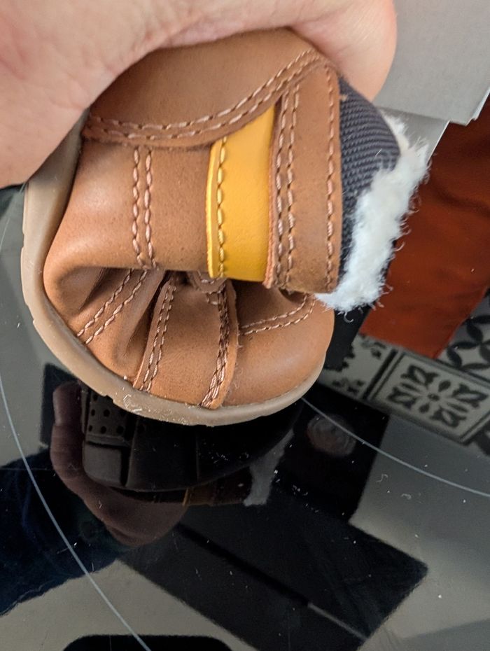 Chaussures fourrés garçon. Conseillé par les podologues. Taille 21. Neuf. Geox - photo numéro 7