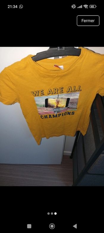 Tee shirt manche courte 