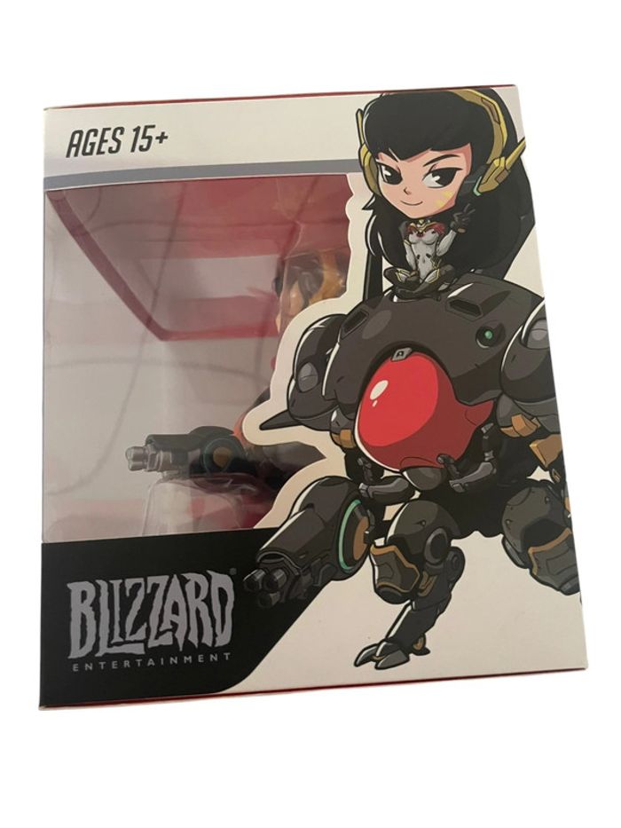 Figurine Overwatch D.Va Carbon Fiber With Meka 16 cm Blizzard neuf - photo numéro 4