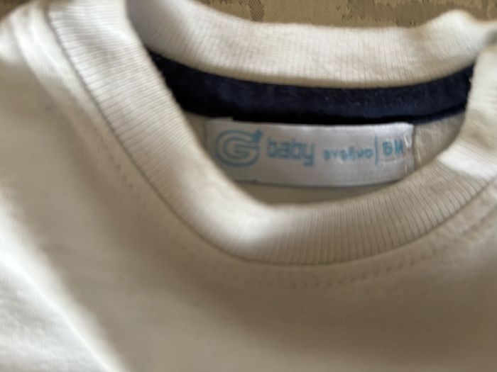 Pull bébé GÉMO – 6 mois – Blanc - photo numéro 3