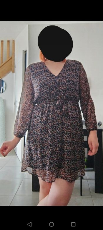 Robe fluide fleurie