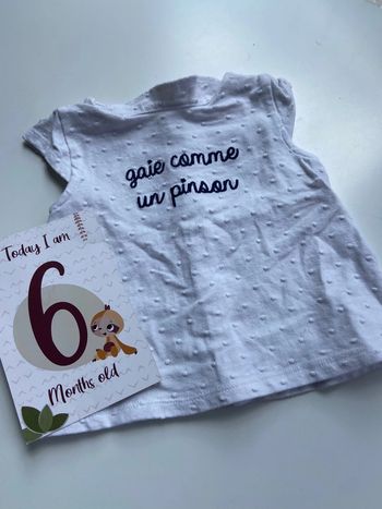 T-shirt bébé fille