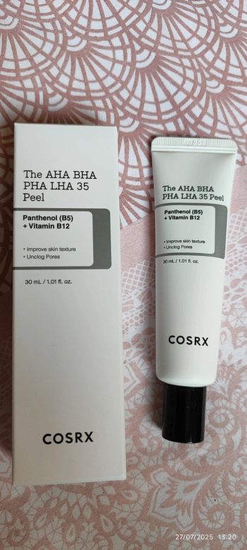 Kbeauty Cosrx The Aha Bha Pha Lha 35 Peel / Gommage Enzymatique Panthenol + Vitamine B12