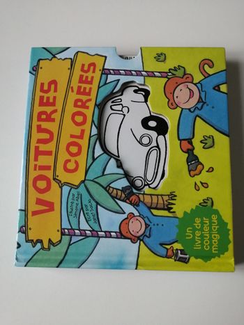 livre voitures colorées