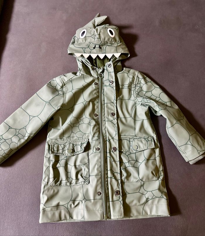 Manteau imperméable garçon Kidz Nation – Long – Taille 104cm - photo numéro 4