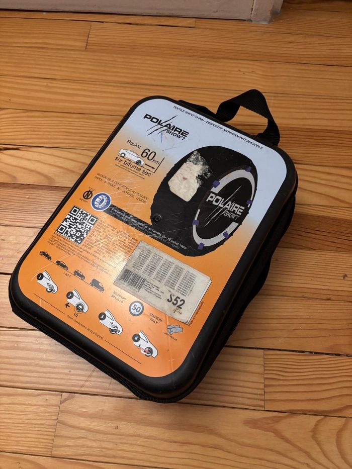 Show'7 chaines a neige textile s52 - photo numéro 3