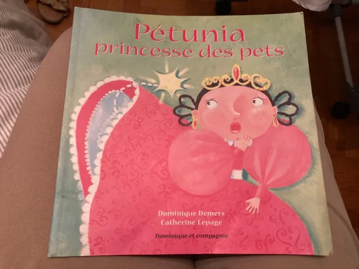 Livre Pétunia princesse des pets