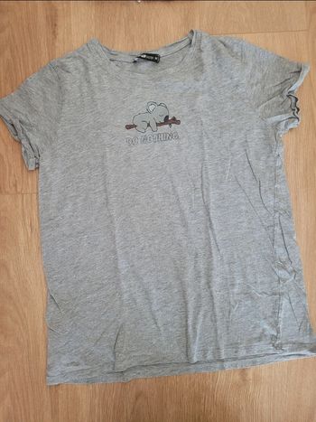 T-shirt gris New Yorker