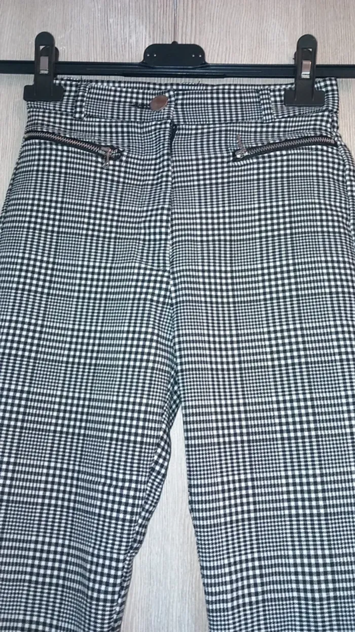 Pantalon à carreaux telly weijl 10ans - photo numéro 3