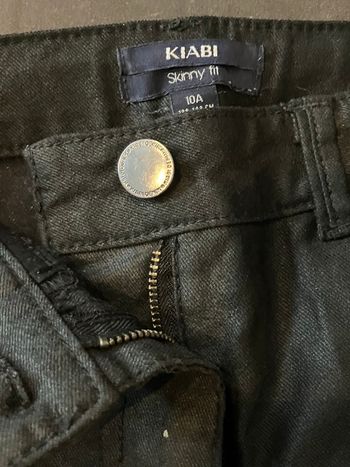 Pantalon jean noir Skinny Fit Kiabi 10 ans 