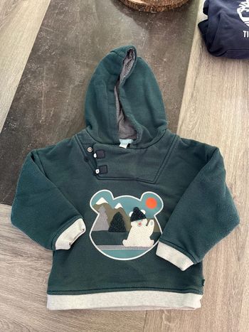 Pull à capuche
