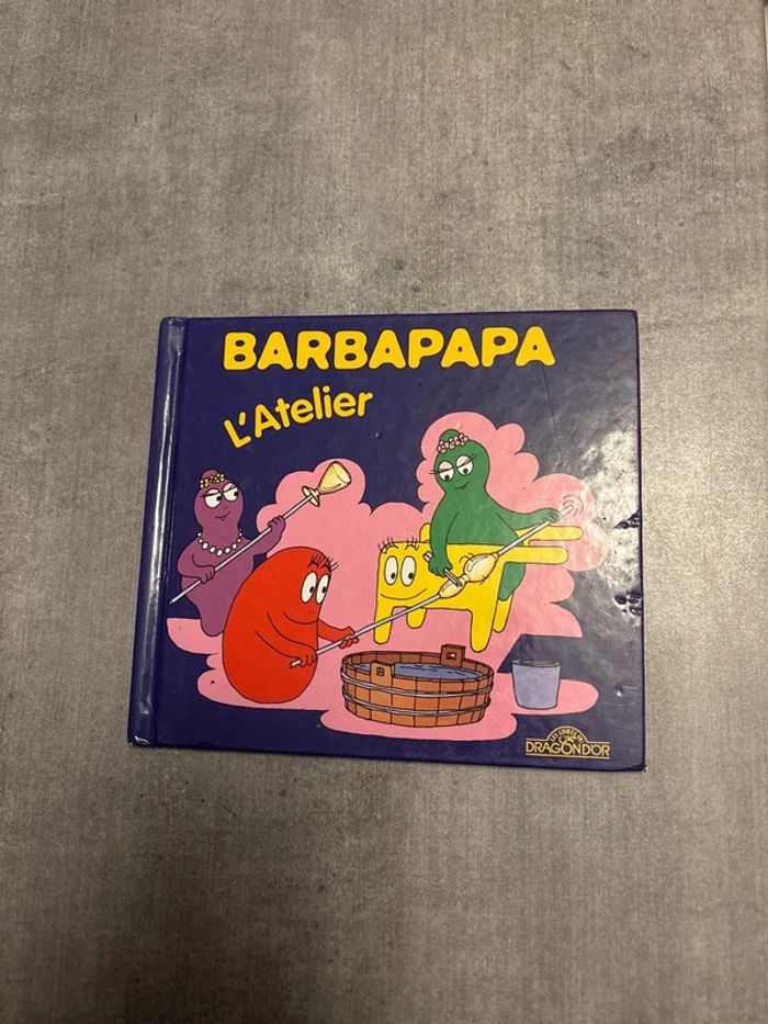 Livre Barbapapa, l’atelier