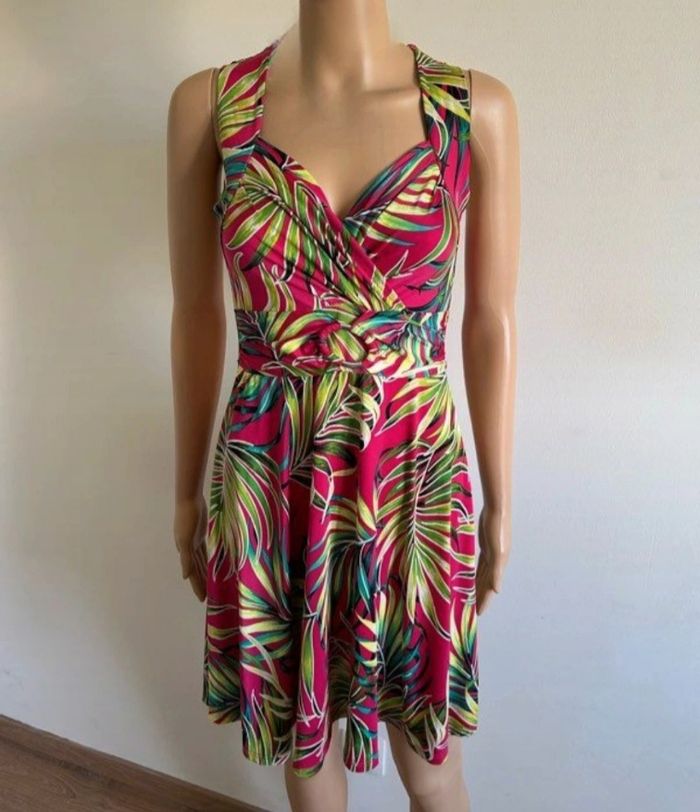 Robe tropicale Morgan taille S neuve - photo numéro 5