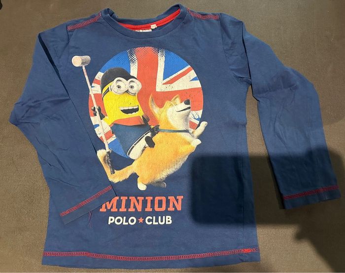 Lot 10 t-shirts manches longues 5-6 ans
