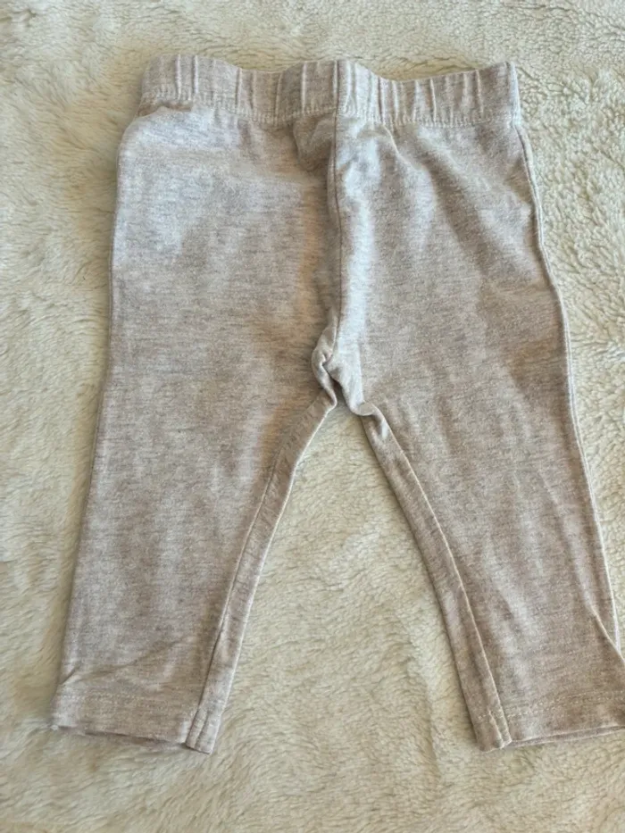 Legging beige - taille 6 mois