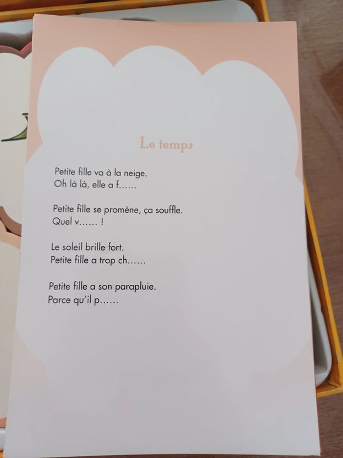 Jeu orthophoniste Petites histoires à croquer - photo numéro 3